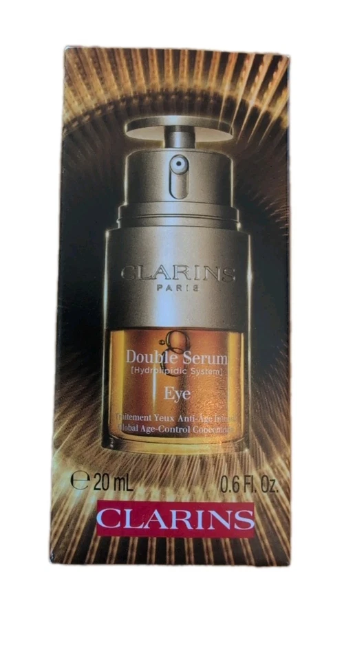 CLARINS Double Serum Eye – Age Control Augenpflege Konzentrat (20ml) NEU - Bild 1 von 4