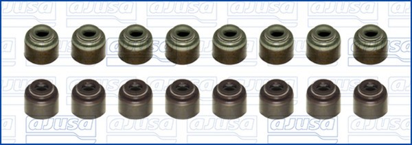 Ajusa Dichtungssatz Ventilschaft 57064800 FüR Mitsubishi Lancer 7 Outlander 1 6-image