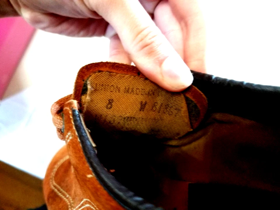 Pantalón de Trabajo Informal Oxford Marrón Taupe Bonnie Suave Manchas Talla 8 1/2 M Zapato 2136 Foto 4 de 4