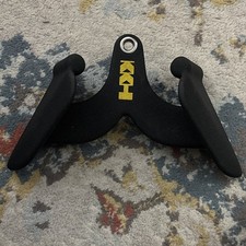 Home Gym Fitness Rowing T-bar V-bar Pulley Cable Machine Attachment, Bicep Cu...