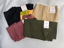 Women  s Auden Brand Lot Of 5 Panties Size M NEW 