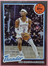 2025-26 Topps Flagship 1980-81 Insert Shai Gilgeous-Alexander #80BK-91 Thunder