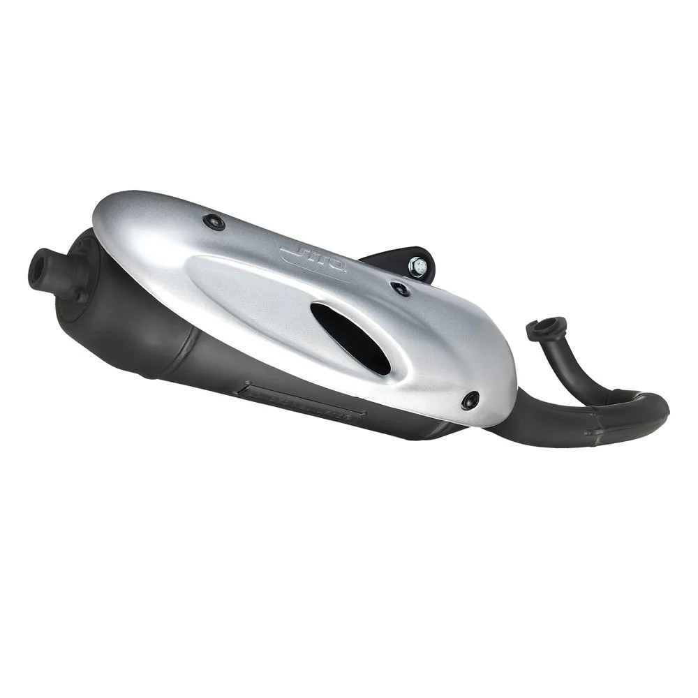 Complete Exhaust System Leovince Sito Steel Gilera Runner 50 Sp 2005 > 2012