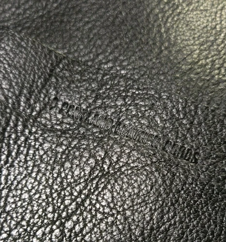 Bolso de Mano Portland de Cuero Grande Guijarro Negro con Correa para el Hombro Etiqueta Colgante de Cuero de Vaca - Imagen 18 de 23