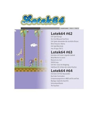 Lotek64 #2021-2023: Ausgaben 62, 63 und 64: Ausgaben 62, 63 und 64