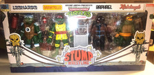 NECA Teenage Mutant Ninja Turtles Cartoon Stump Wrestling Turtles Action Figures