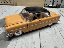 Arko 1954 Ford Customline Tudor Diecast Car 132 Scale Orange Black Arko 1954 Ford Customline Tudor Diecast Car 132 Scale Orange Black