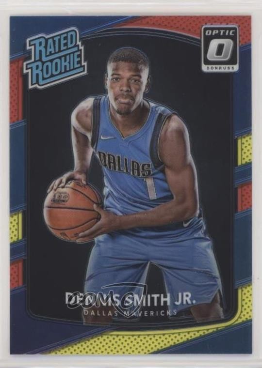 2017 Panini Donruss Optic Rated Rookie Mega Box Red & Yellow Dennis Smith Jr 0a3