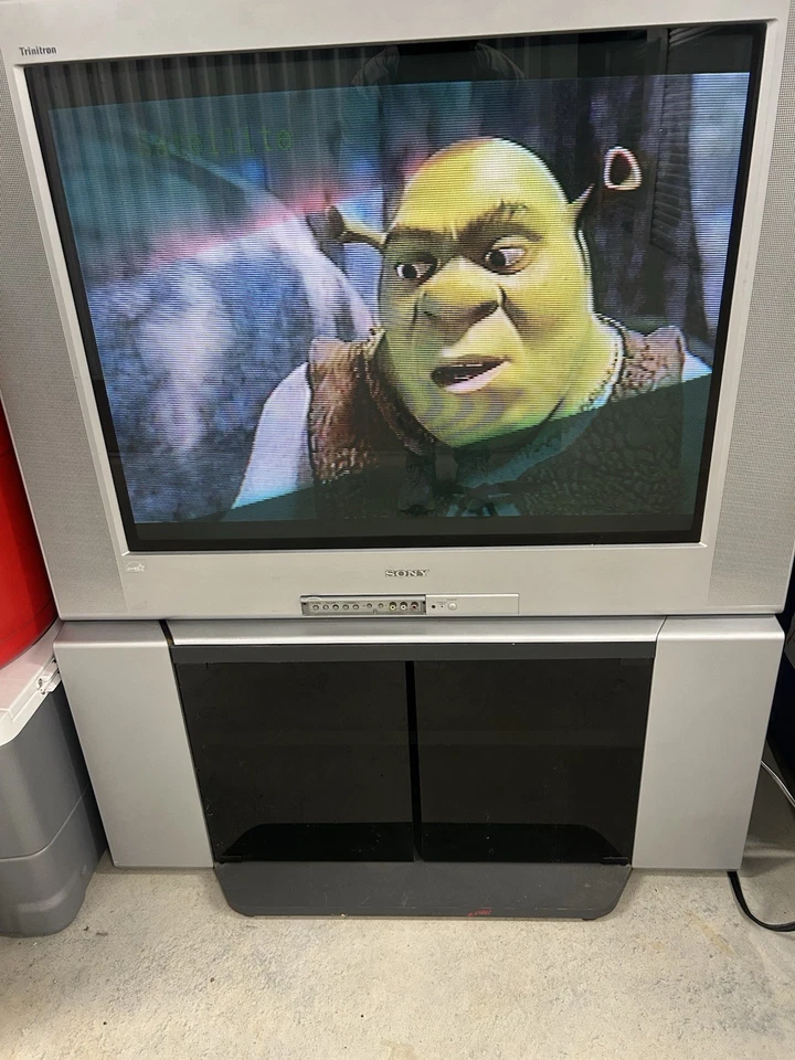 Controle remoto Sony Trinitron KV-36FS100 36 CRT TV retrogaming TV SUPORTE *ENTREGAR - Imagem 3 de 4