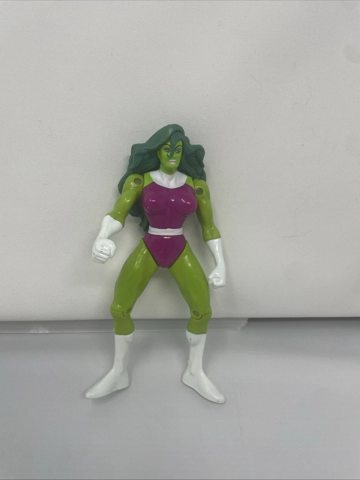 Экшн-фигурка The Incredible Hulk SHE HULK 1996 Toy Biz Marvel отдельная фигурка - Изображение 3 из 3