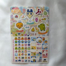 Tamagotchi Stickers BANDAI WIZ 2004 Heisei Retro Mametchi Kuchipatchi