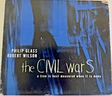 The Civil Wars - Philip Glass  Robert Wilson CD BOX SET - VERY GOOD CONDITION