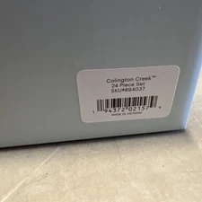 Lenox  - COLINGTON CREEK -  Stainless 24-piece Flatware Set - N/O