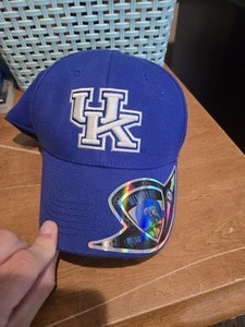 UK Kentucky Wildcats Hat Cap Mens One Size Blue Fitted NCAA Casual Adult