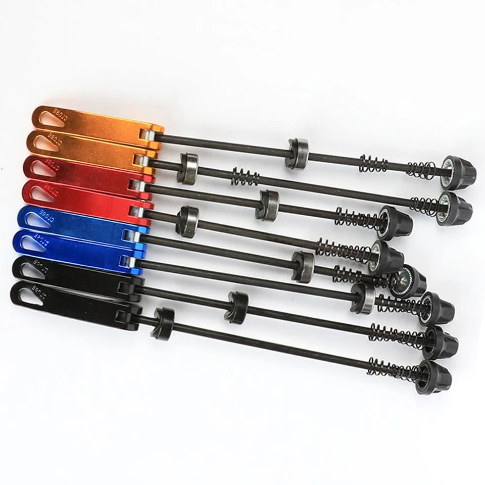 2Pcs Bicycle Front Rear Tire Quick Release Skewer MTB Bike Wheel Hub Repair Tool - Image 2 of 4