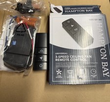 Hampton Bay 3-Speed Universal Ceiling Fan Remote Control 1005 521 941 Open Box 