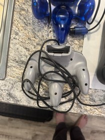 Nintendo 64 N64 Console Bundle 2 Controllers Untested Powers On