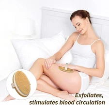Metene Dry Brushing Exfoliating For Cellulite & Lymphatic. SET OF 2. FREE SHIP!