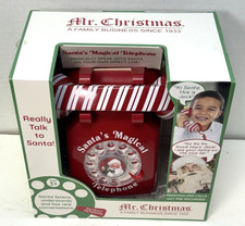 Mr. Christmas Santa s Interactive Magical Telephone / Brand New in Box A19