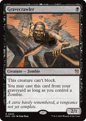 Gravecrawler #43 Aetherdrift Commander Rare