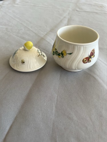 Villeroy & Boch Bouquet, Flowers, Insects: Mini Sugar Bowl & Lid - Picture 2 of 7