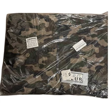 Pro Club Men’s Heavyweight Full Zip Fleece Hoodie Green Camo Size XL New