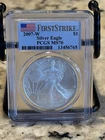 U.S. Mint 2007-W American Silver Eagle $1 PCGS MS70 1 oz .999