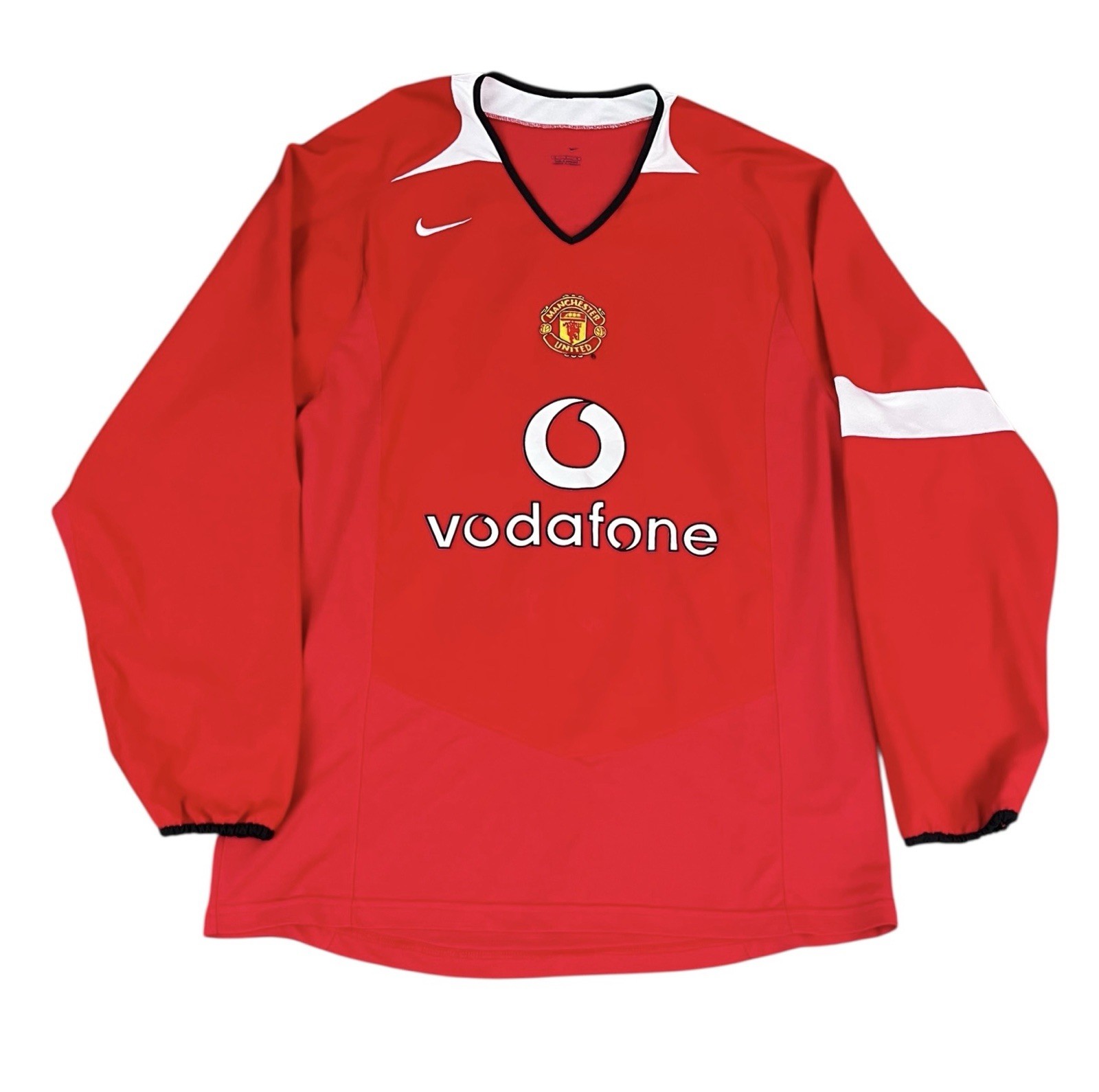 Vintage 100% Authentic Nike Manchester United Long Sleeve Jersey  Medium Men