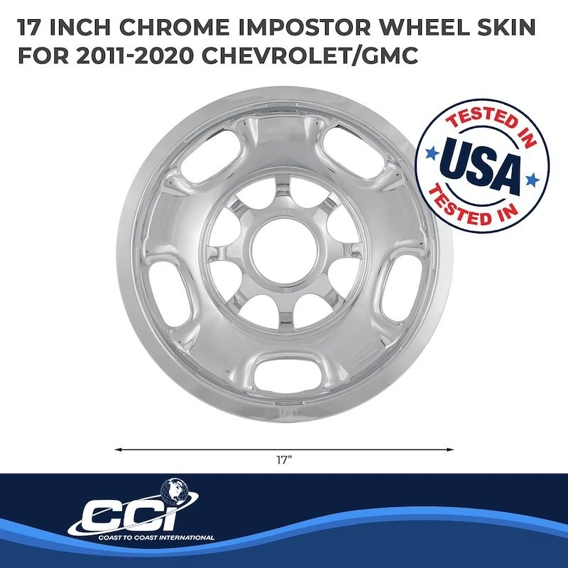 4 cubiertas de rueda de 17" 11-25 Silverado 2500 11-19 Silverado 3500 11-14 Sierra 2500 Foto 3 de 3