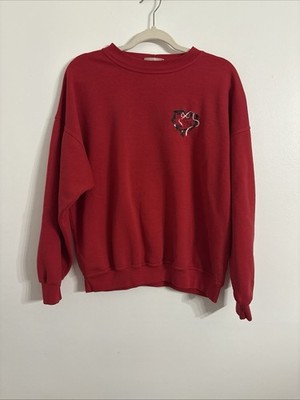 Vintage Womens Northern Reflections Sweatshirt Red Size L