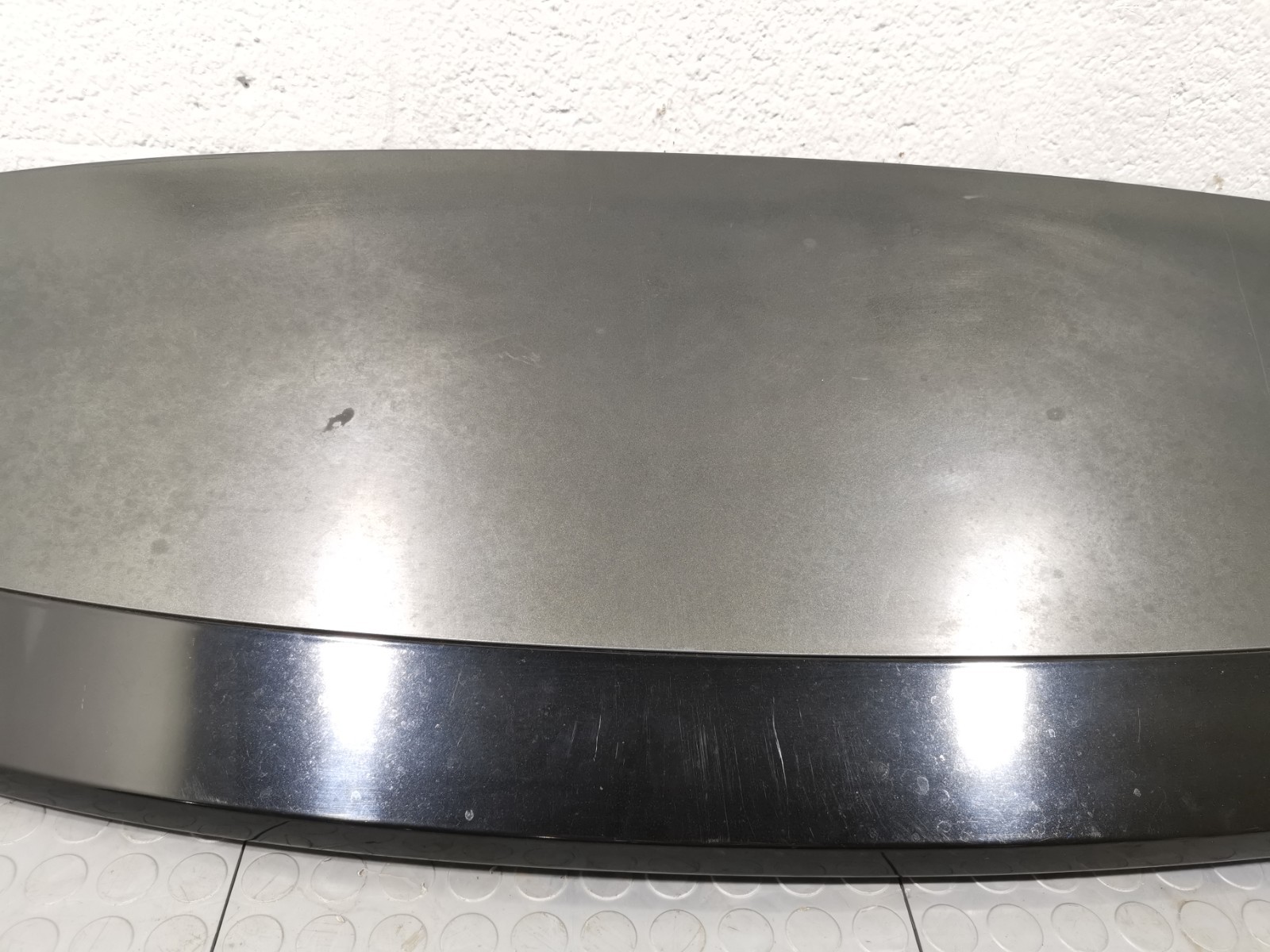 Maserati Levante 2017 AWD 3.0 L Rear Upper Tailgate Silver Spoiler 673005969 OEM