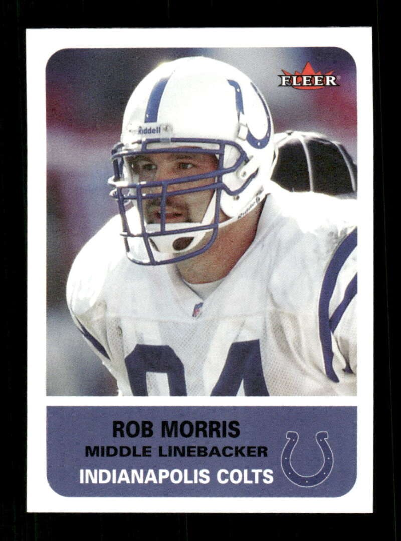 2002 Fleer Colts 193 Rob Morris BXCP43