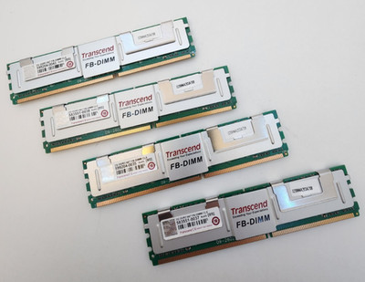 Transcend Memory 8GB (4 X 2 GB (667 MHz, ECC CL5) DDR2-SDRAM 667 FB-DIMM)