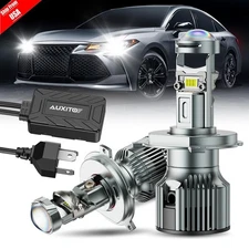 H4 9003 200W Mini Bi-LED Projector Lens Headlight Kit 50000LM Hi-Lo Retrofit LHD