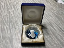 Woodrow Wilson Baccarat France Sulphide Paperweight Limited Edition