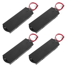 Estuche de seguridad 4 piezas contenedor de batería organizador de almacenamiento soporte interior