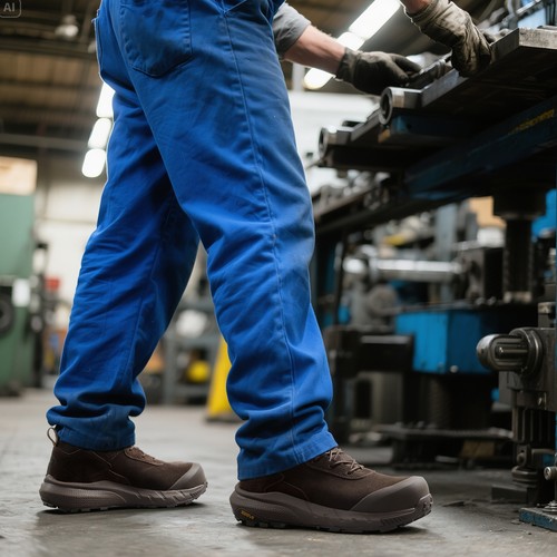 Men Waterproof Composite Toe Work Boots Lightweight Comfortable Safety Boots