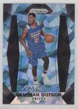 2017-18 Panini Prizm Blue Ice Prizm 27/99 Damyean Dotson #272 5l1