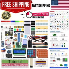 Ultimate Raspberry Pi 5 Starter Kit: 962-Page Tutorial 128 Projects, 223 Items