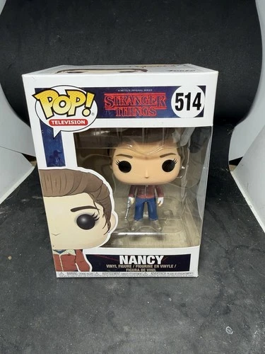 Funko Pop! Vinyl: Stranger Things - Nancy Wheeler (w/ Gun) #514