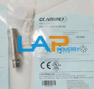 1PCS NEW FOR Contrinex DW-AS-703-M18-303 Proximity Switch Sensor #6898 LY