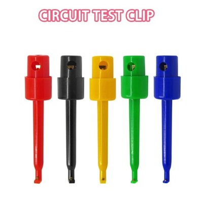 Spring Operated Test Probes Plastic Testing Clip for Accurate Multimeter Reading