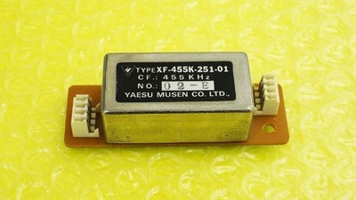 YAESU XF-455K-251-01 / YF-110CN 250Hz Narrowband CW Filter 455kHz
