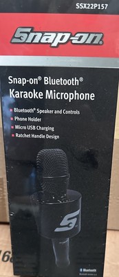 Snap-On Tools Bluetooth Karaoke Microphone | eBay