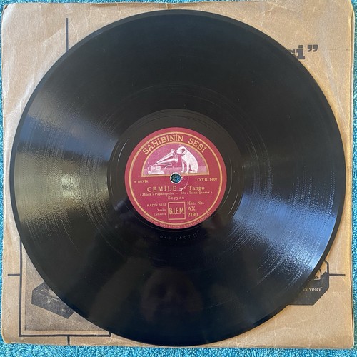 Seyyan Sahibinin Sesi HMV 1407 Turkish 78rpm Tango E+ - Bild 4 von 4