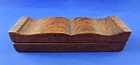 Vintage Honing Wet Sharpening 6 inch STONE in Hand Made Serpentine Wooden Box