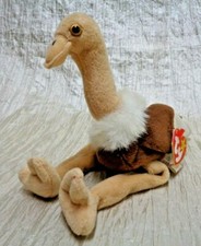 1997 Ty Beanie Babies RARE Original "STRETCH" Ostrich Pristine Condition w/Tag