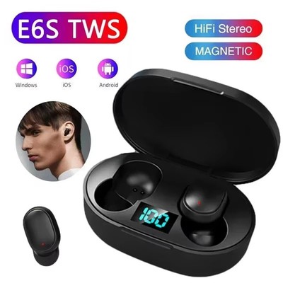 Bluetooth 5.2 Headset Wireless Earbuds Earphones Stereo Headphones Ear Hook