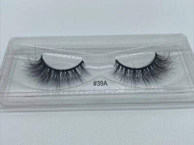Real Mink Lashes Makeup Fluffy 3d Mink Eyelashes Natural Cross Falsies