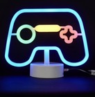 NEON GAMER LAMP LED LIGHT Kids Table Lamp Gaming Controller 🎮